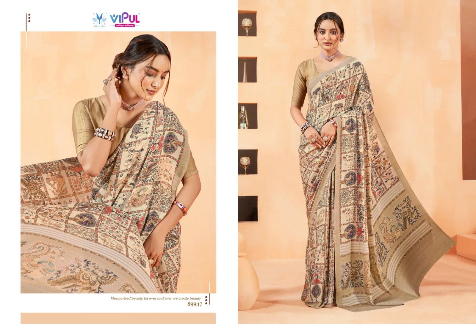 Antique Royal Vol 14 By Vipul Crewa Georgette Saree Suppliers In India